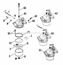 Page L Diagram and Parts List for K241-4602  Kohler Engine