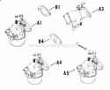 Page M Diagram and Parts List for K241-4602  Kohler Engine