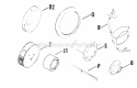 Page W Diagram and Parts List for K241-4602  Kohler Engine