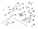 Part Location Diagram of 235084-S Kohler Bracket, Adjusting Screw