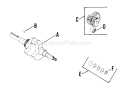 Page O Diagram and Parts List for K241-46322  Kohler Engine