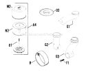 Page A Diagram and Parts List for K241-46322  Kohler Engine