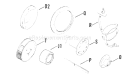 Page U Diagram and Parts List for K241-51115A  Kohler Generator