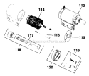 Part Location Diagram of 4509811-S Kohler Starter - Assembly (High Mount)