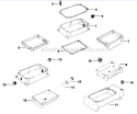 Oil Pan Diagram and Parts List for K301-47541  Kohler Engine