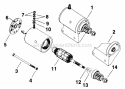 Page R Diagram and Parts List for K301-47696  Kohler Engine