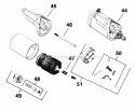 Page P Diagram and Parts List for K301-47696  Kohler Engine