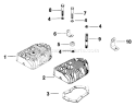 Page L Diagram and Parts List for K301-47830  Kohler Engine