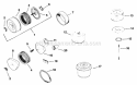 Page A Diagram and Parts List for K321-60122A  Kohler Engine