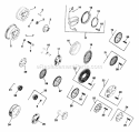 Page M Diagram and Parts List for K321-60122A  Kohler Engine