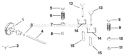 Page D Diagram and Parts List for K321-60366  Kohler Engine
