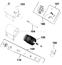 Page O Diagram and Parts List for K321-60134  Kohler Engine