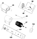 Page K Diagram and Parts List for K321-60150  Kohler Engine