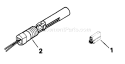 Part Location Diagram of 2543103-S Kohler Sleeve