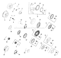 Page P Diagram and Parts List for K321-60112  Kohler Engine