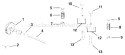 Page D Diagram and Parts List for K341-71332  Kohler Engine