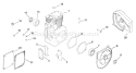 Page F Diagram and Parts List for K341-71332  Kohler Engine