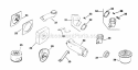 Page A Diagram and Parts List for K341-13000C  Kohler Engine