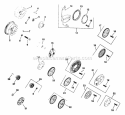 Page M Diagram and Parts List for K341-71371  Kohler Engine