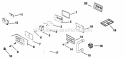 Page D Diagram and Parts List for K341-13000C  Kohler Engine