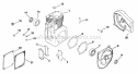 Page H Diagram and Parts List for K341-13000C  Kohler Engine