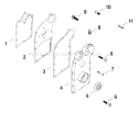 Page Q Diagram and Parts List for K482-35144  Kohler Engine