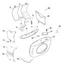 Page B Diagram and Parts List for K582-13174A  Kohler Engine