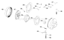 Page H Diagram and Parts List for K582-36331  Kohler Engine