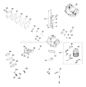 Page E Diagram and Parts List for K582-36244  Kohler Engine