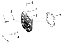 Page K Diagram and Parts List for K582-36242  Kohler Engine
