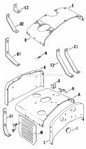 Page AD Diagram and Parts List for K662-33253  Kohler Engine