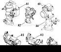 Page F Diagram and Parts List for K662-45124A  Kohler Engine