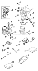 Page I Diagram and Parts List for K660-33110  Kohler Engine