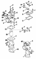 Page F Diagram and Parts List for K660-33191  Kohler Engine