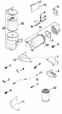 Page AA Diagram and Parts List for K662-3971  Kohler Engine