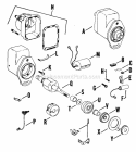 Page Z Diagram and Parts List for K662-3922  Kohler Engine