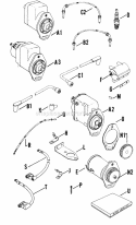 Page X Diagram and Parts List for K662-3971  Kohler Engine