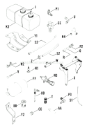 Page N Diagram and Parts List for K91-31516  Kohler Engine