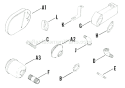 Page K Diagram and Parts List for K91-31884  Kohler Engine