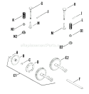 Page E Diagram and Parts List for K91-2694  Kohler Engine