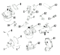 Page E Diagram and Parts List for K91-31994  Kohler Engine