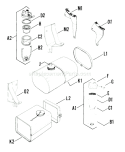 Page N Diagram and Parts List for K91-31410  Kohler Engine