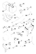 Page Q Diagram and Parts List for K91-27199  Kohler Engine