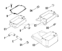 Part Location Diagram of X-810-12 Kohler DISCONTINUED