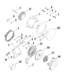 Page U Diagram and Parts List for K91-31425  Kohler Engine