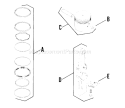 Page V Diagram and Parts List for K91-27199  Kohler Engine