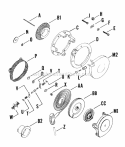 Page U Diagram and Parts List for K91-4004E  Kohler Engine