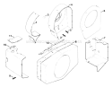 Page B Diagram and Parts List for KT17-24112  Kohler Engine
