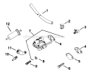Page K Diagram and Parts List for KT17-24323  Kohler Engine