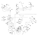 Part Location Diagram of 52-015-07 Kohler Head, Cylinder #1 & #2